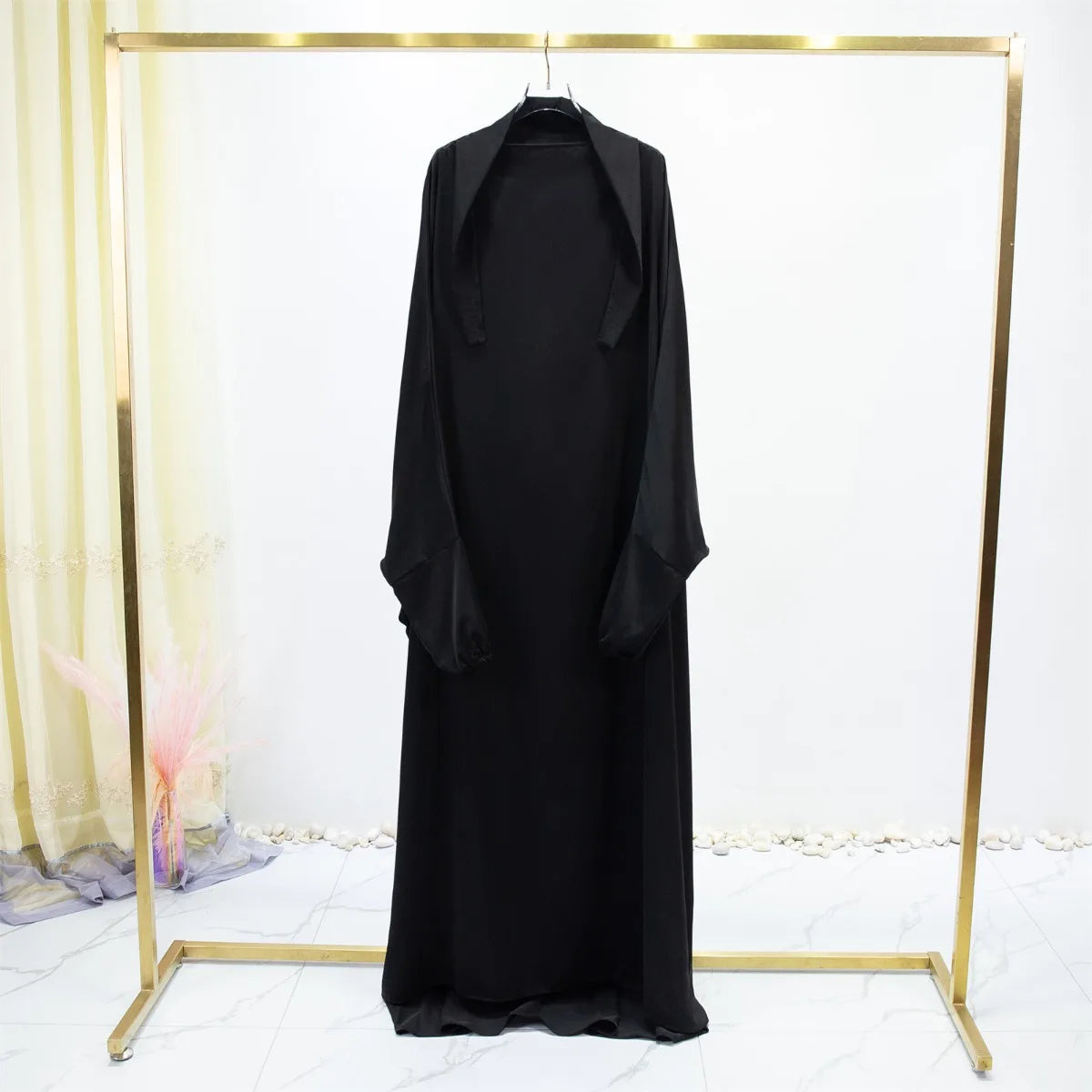 Women's Traditional Arabian Batwing Sleeve Abaya