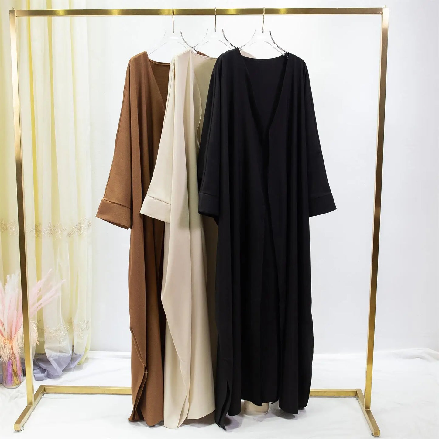 Women's Traditional Arabian Batwing Sleeve Abaya