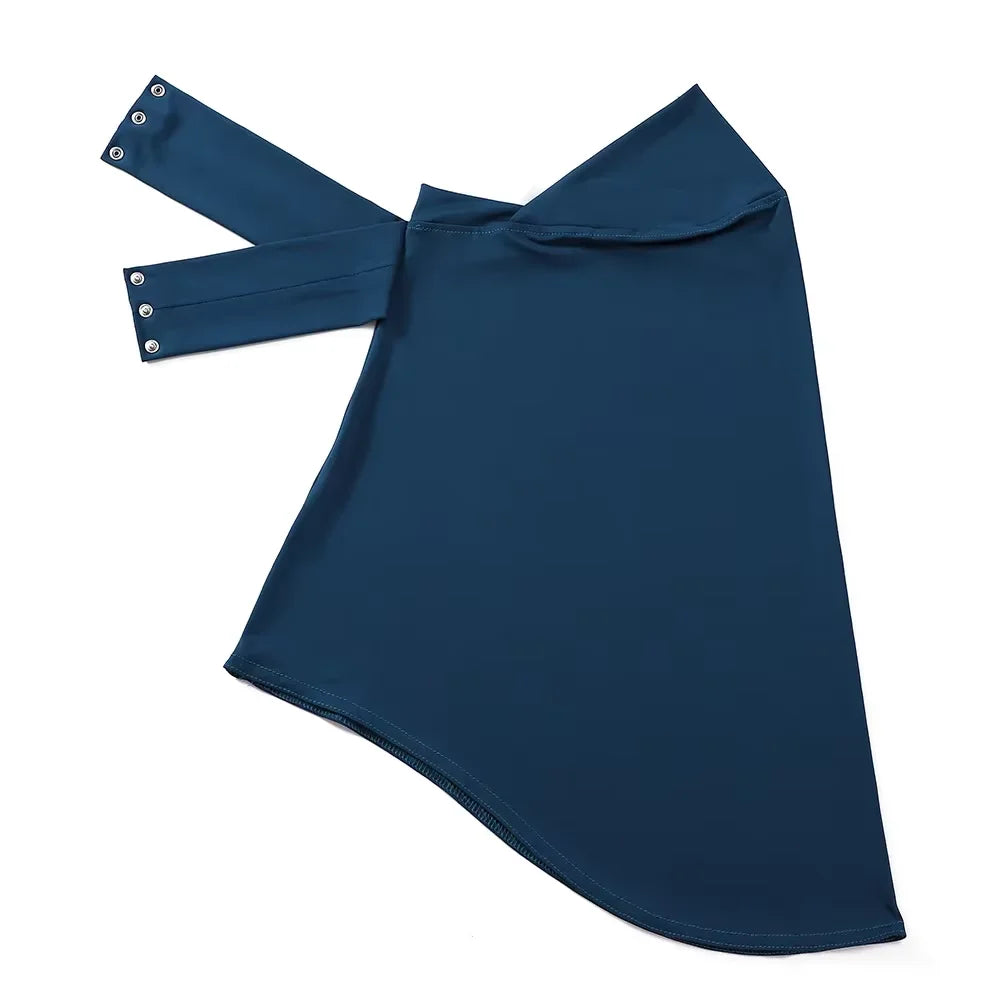 New Instant Jersey Hijab Undercap Hijabs for Woman Muslim Women Hijab Cap Full Cover Snap Fastener Head Wraps Scarf Islam Turban