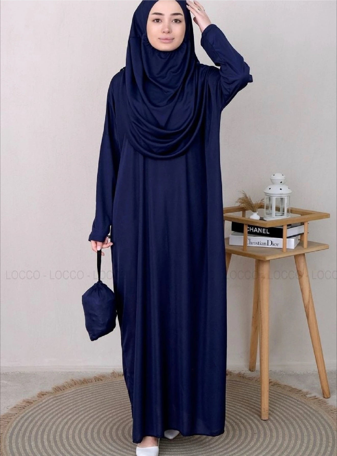 Modest Hooded Prayer Dress Muslim Abayas