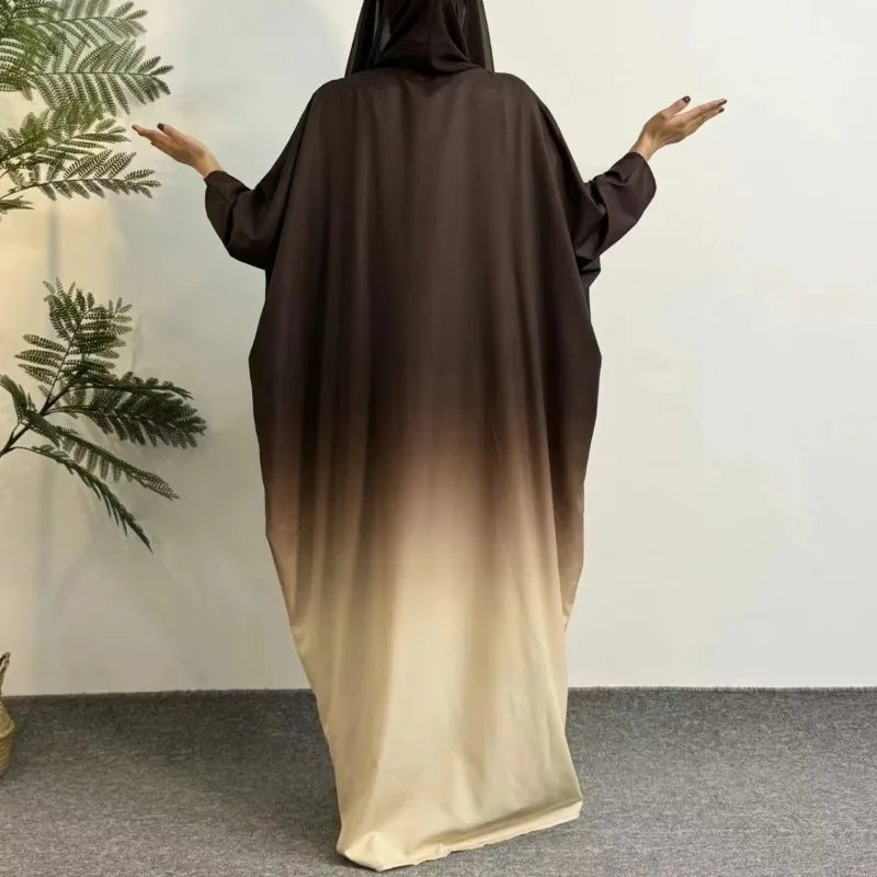 Open Front Abaya,Long Sleeve Maxi Length
