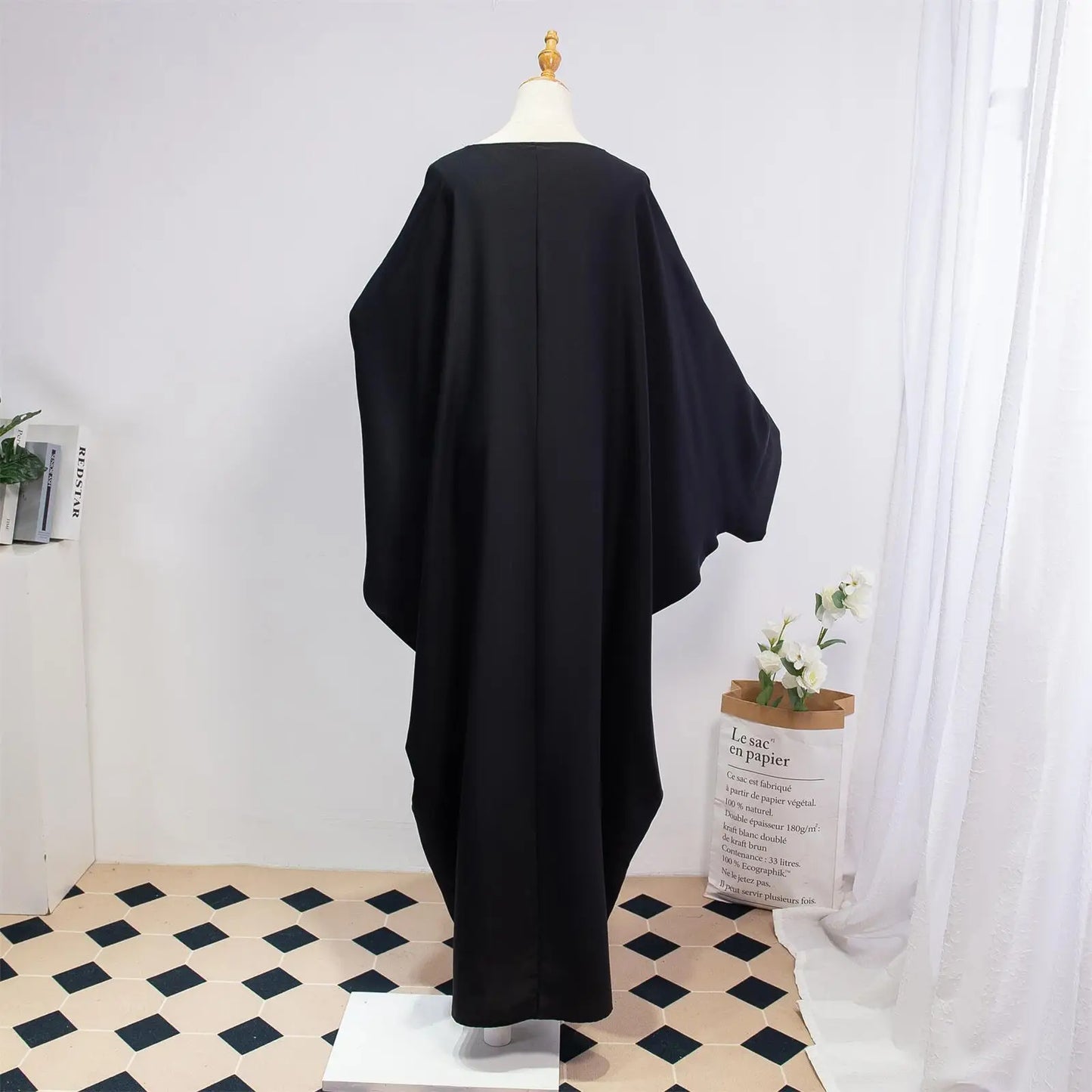 Two Pieces Muslim Abaya Women Jilbab Islamic