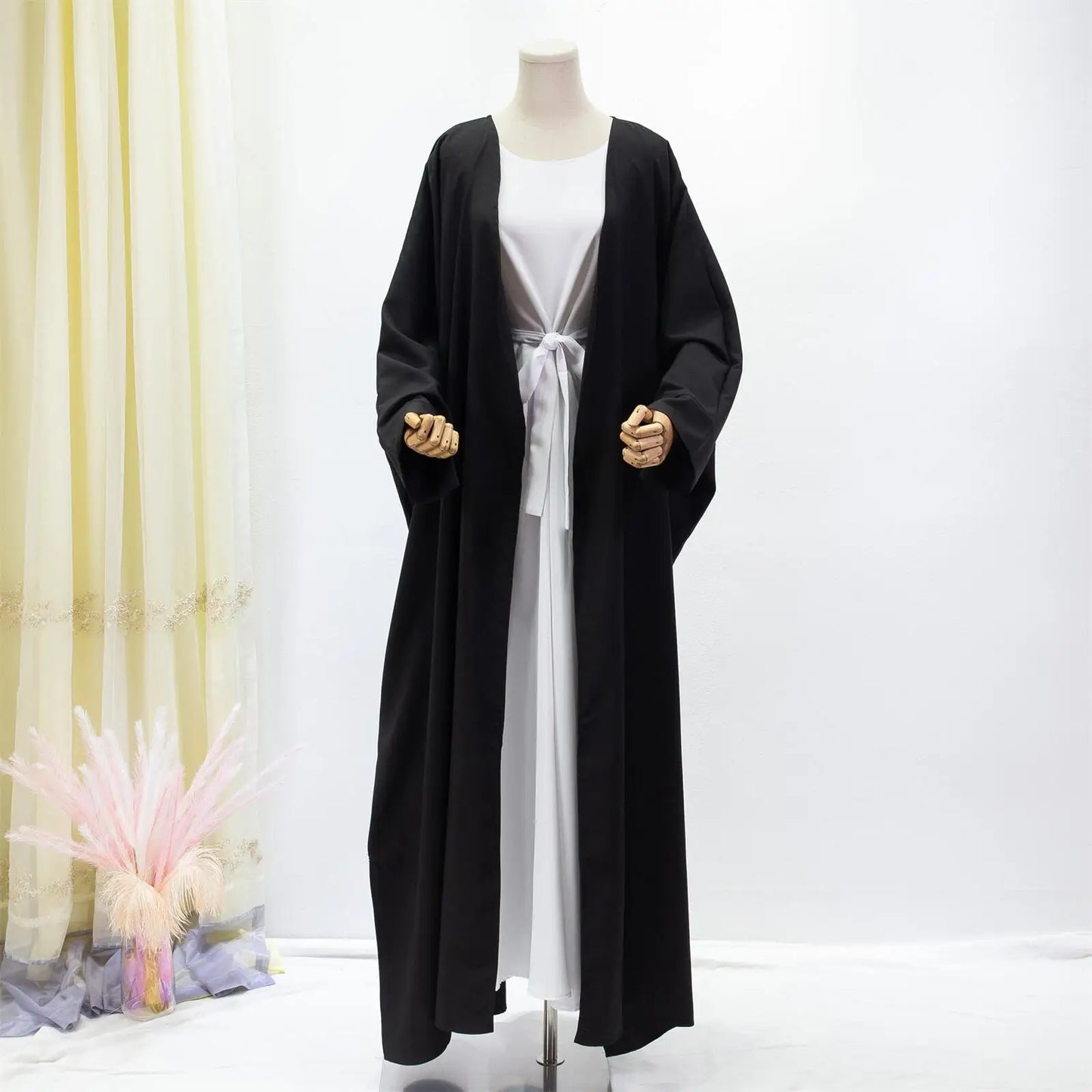 Women's Traditional Arabian Batwing Sleeve Abaya