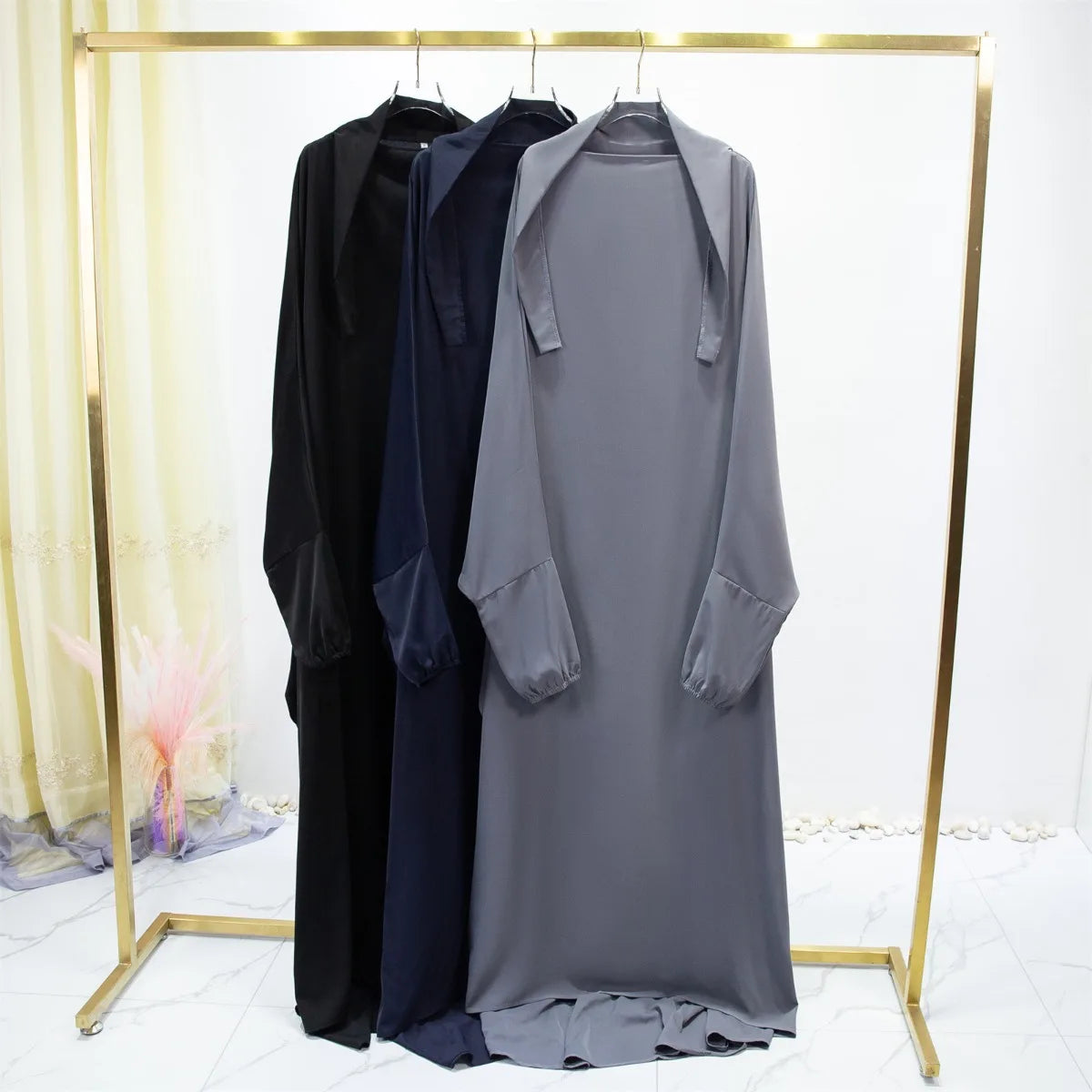 Women's Traditional Arabian Batwing Sleeve Abaya
