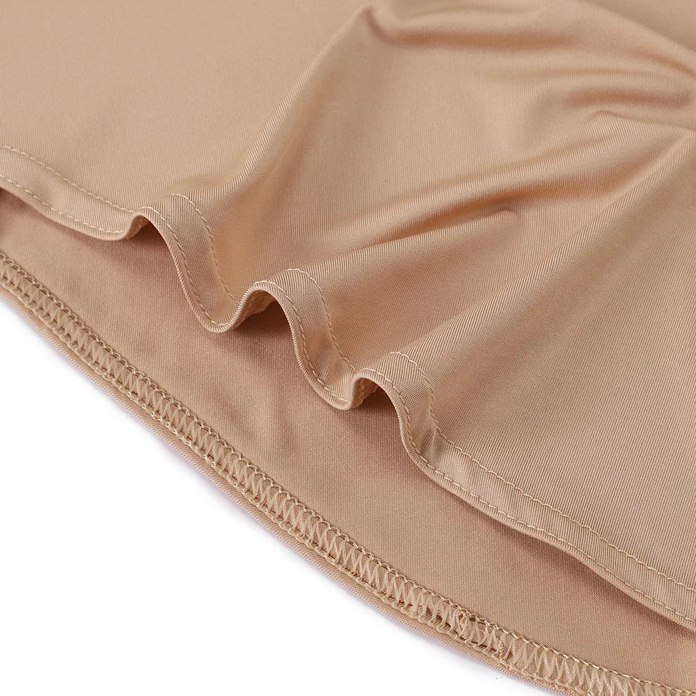 New Instant Jersey Hijab Undercap Hijabs for Woman Muslim Women Hijab Cap Full Cover Snap Fastener Head Wraps Scarf Islam Turban